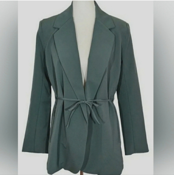 Athleta Blazer Green Prima Twill 4 - Picture 1 of 14